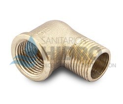 CURVA BRONCE 1" M-H 90°