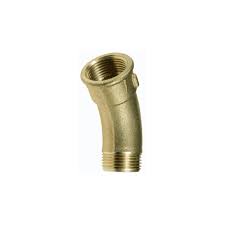 CURVA BRONCE 3/4" M-H 45°
