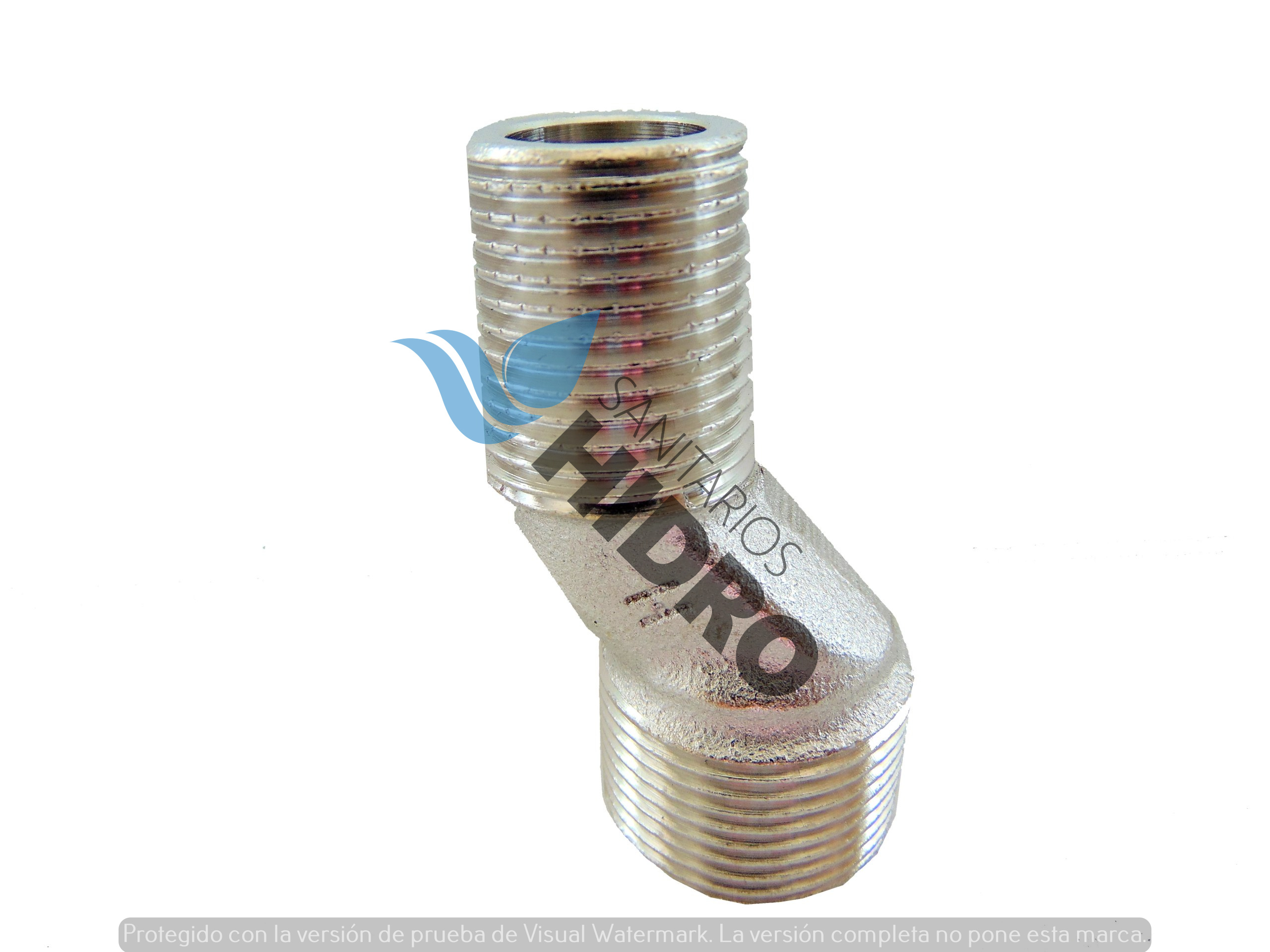 CODO BRONCE EXCENTRICO 3/4"X1/2"