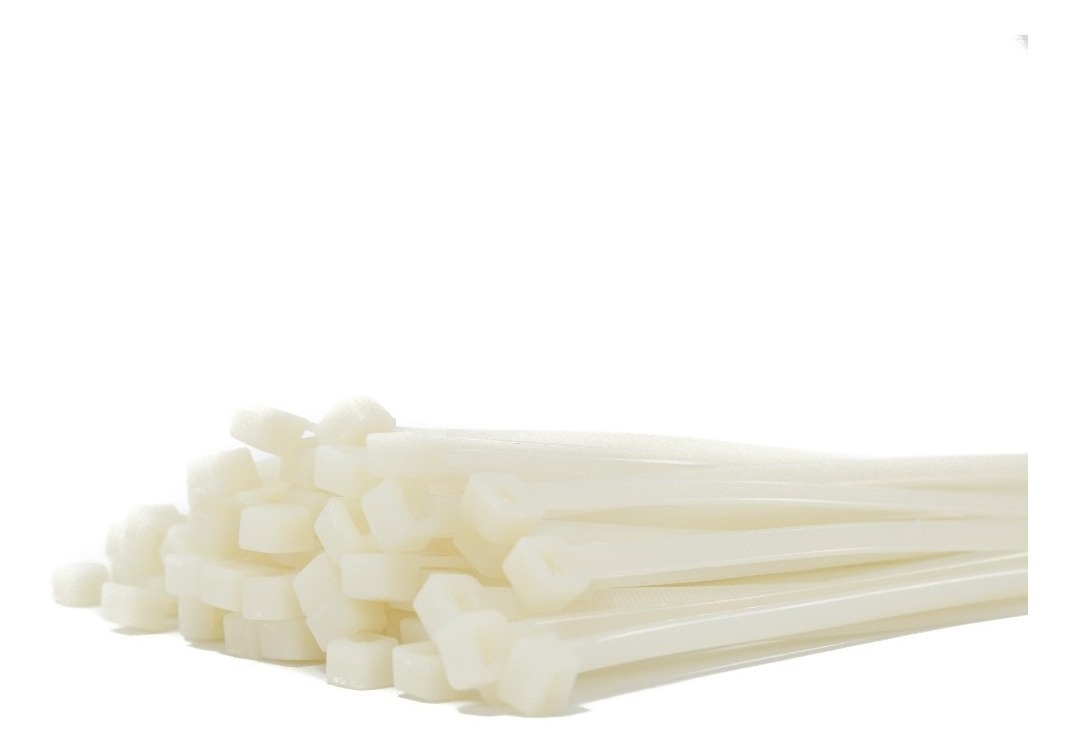 PRECINTO 200X4.8 BLANCO (100U)