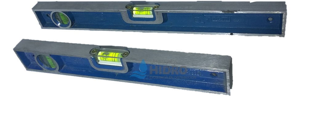 NIVEL ALUM.TUBO ACRILICO REF. 30CM