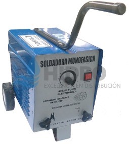 SOLDADORA CRISOL 230 AMP. CARRITO