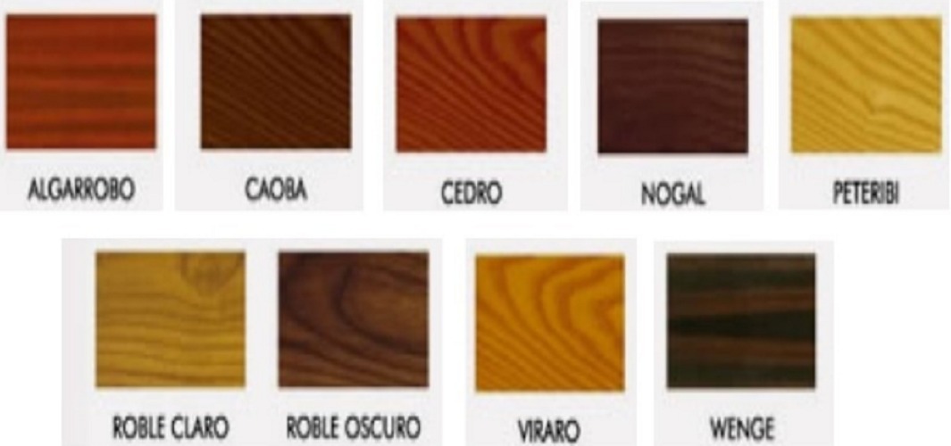 TINTA P/MADERA ALGARROBO 250CC (6U)
