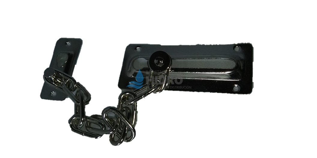 PASADOR CADENA 90X36CM NIQUELADA