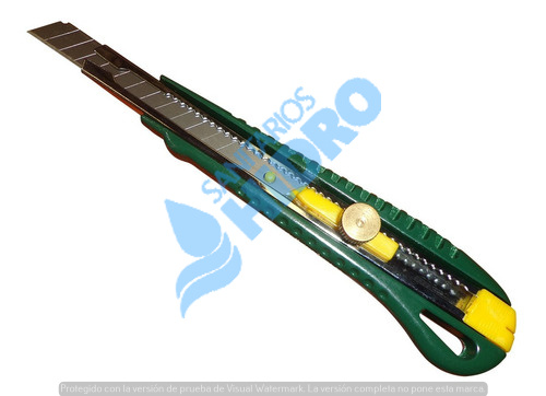 CUTTER PLASTICO HOJA 9MM MOTA