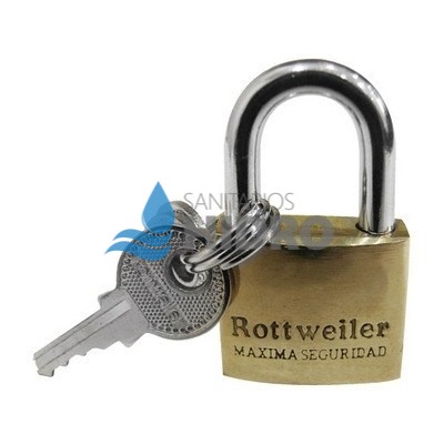 CANDADO BRONCE PESADO 30MM ROTTWEIL