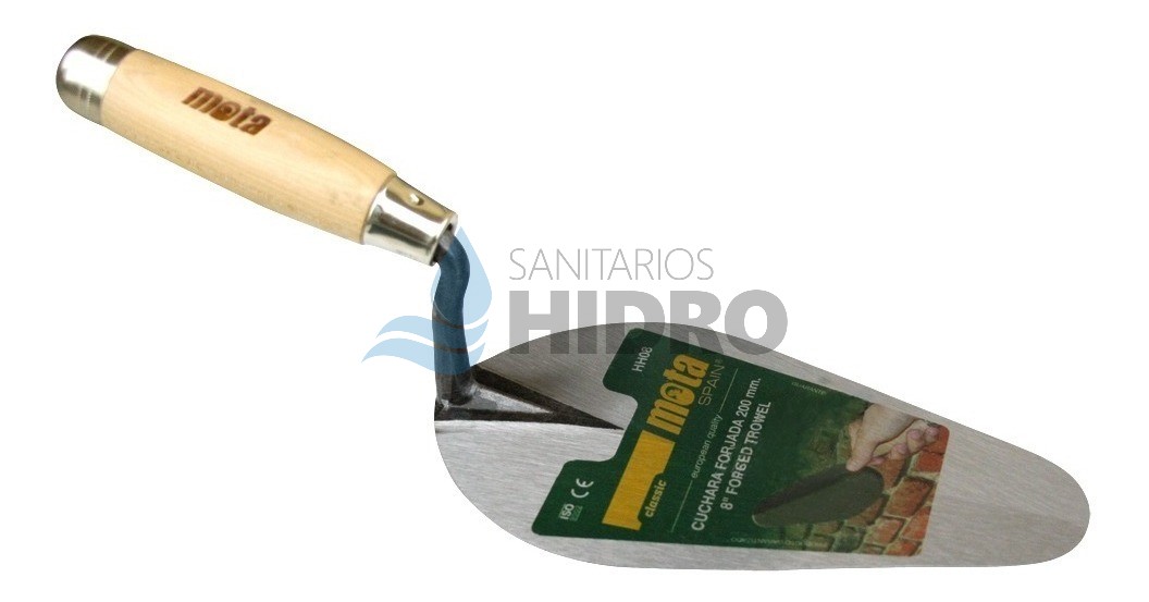 CUCHARA ALBAÑIL 8" SOLDADA MOTA