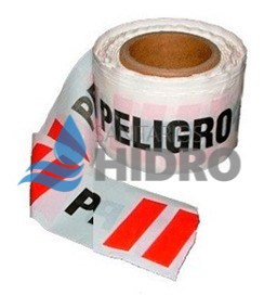 CINTA PELIGRO 80MM X 100