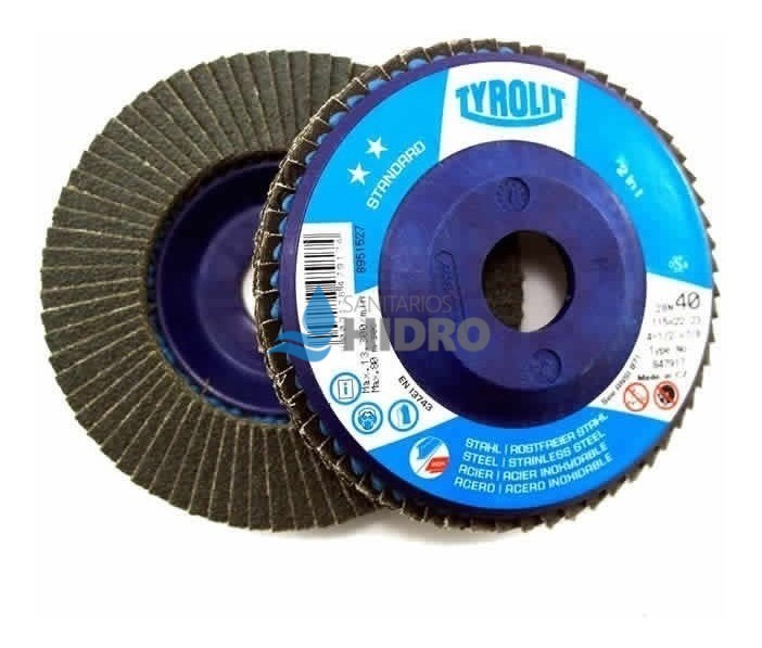 DISCO TYROLIT FLAP 114 /GR 40(10U)