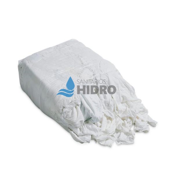 TRAPO BLANCO P/LIMPIEZA 500GS.