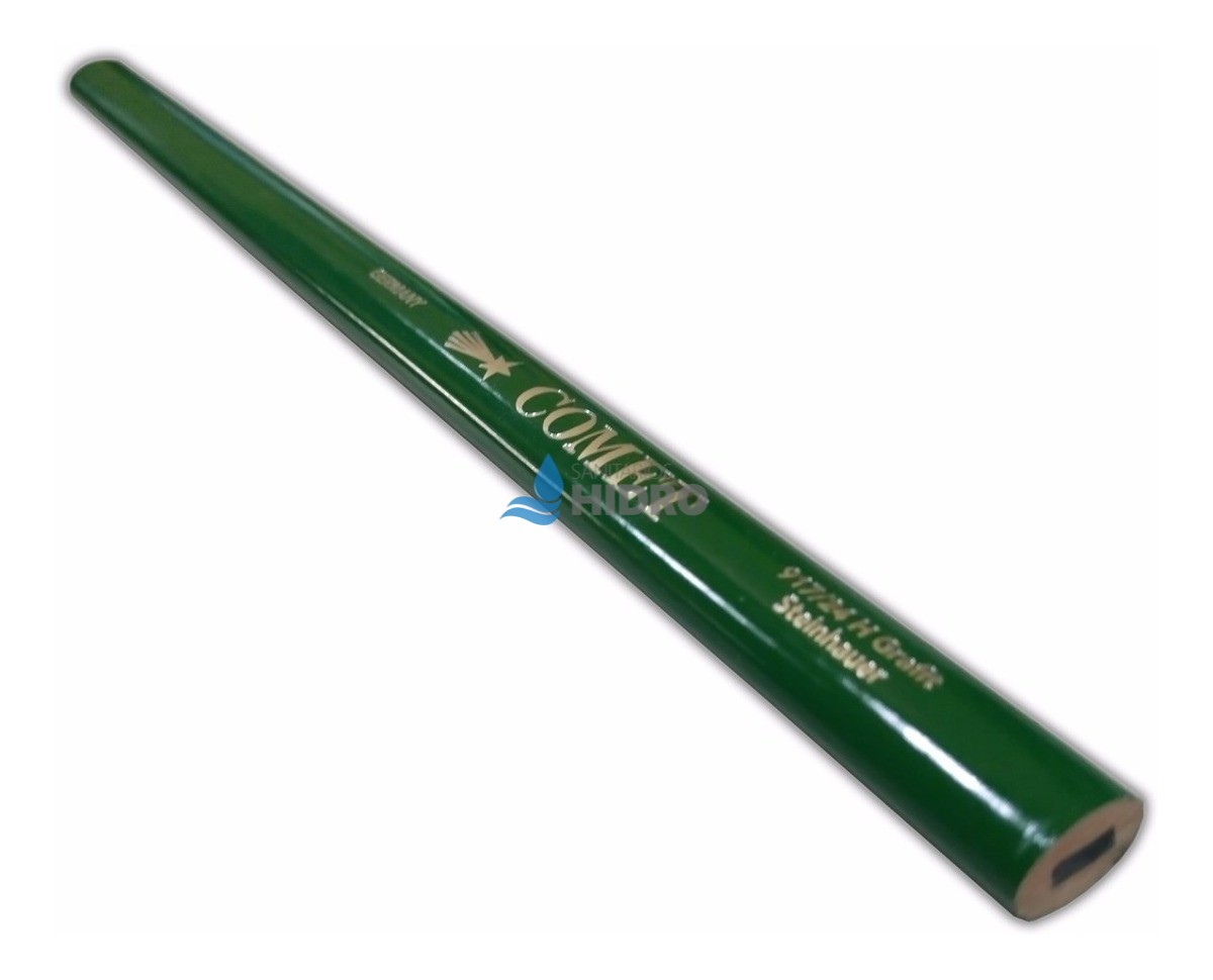 LAPIZ ALBAÑIL COMET VERDE 24CM(12U)