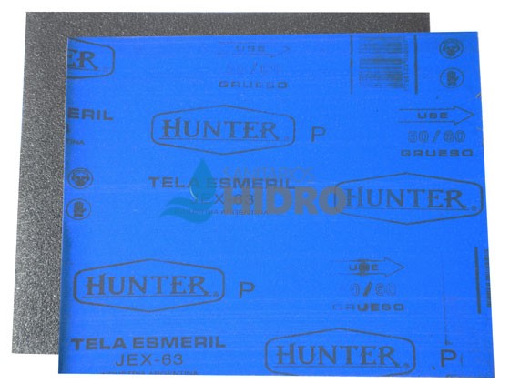 LIJA T.ESMERIL HUNTER EXTRAGRU(25U)