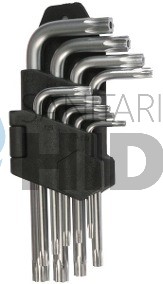 LLAVE TORX EN JUEGO 9 PZS