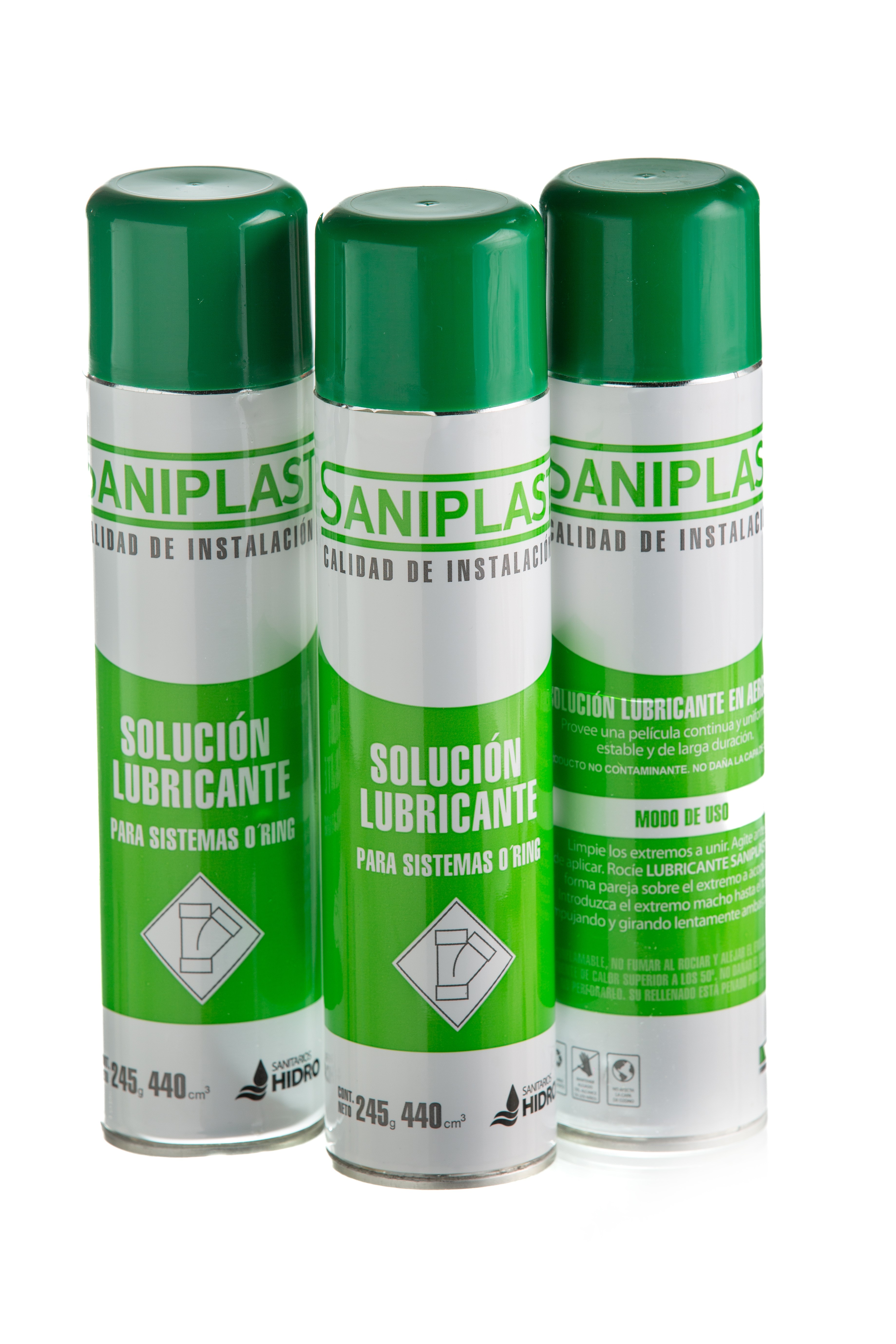 SOLUCION SANIPLAST 440CC VERDE