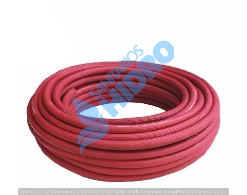MANGUERA GAS ACETILENO 8MM50MT ROJA