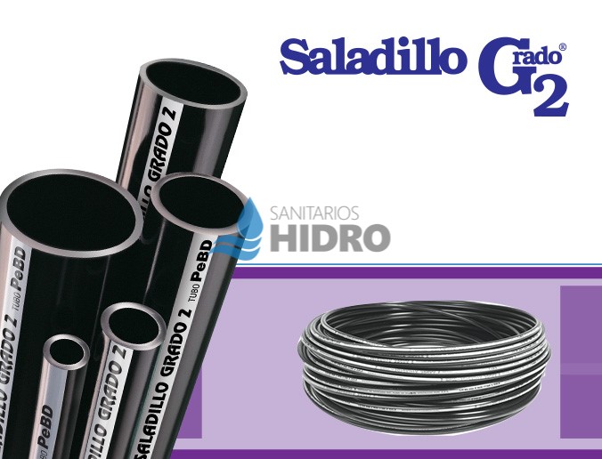 TUBO POLIET. K4 GRADO 2 SALAD 1"