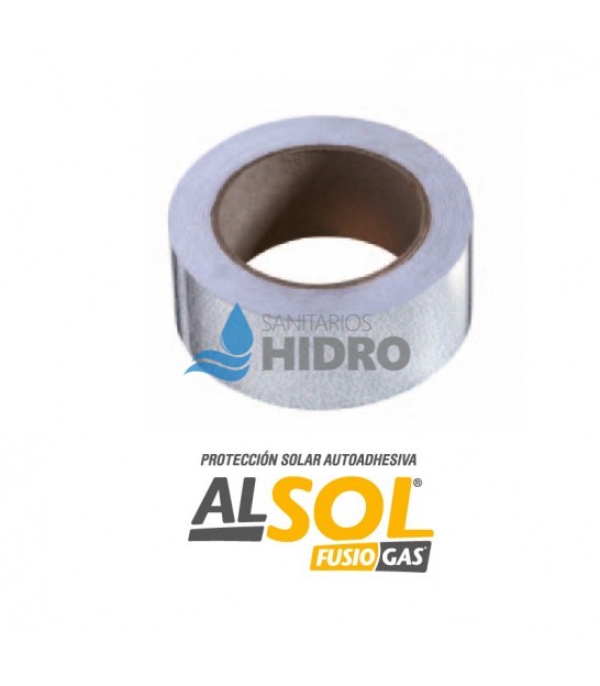 CINTA FUSIOGAS ALSOL 40M ALUMINIZAD
